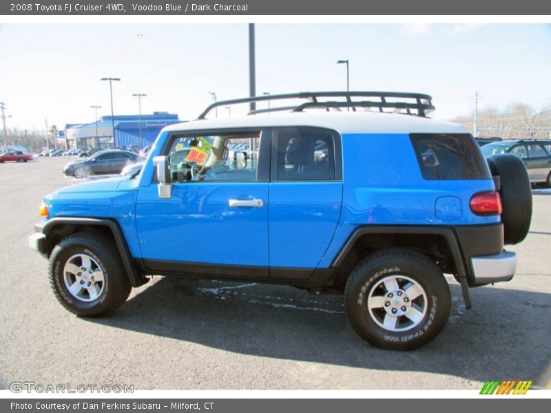 Voodoo Blue / Dark Charcoal 2008 Toyota FJ Cruiser 4WD