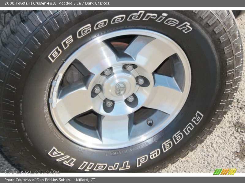 Voodoo Blue / Dark Charcoal 2008 Toyota FJ Cruiser 4WD