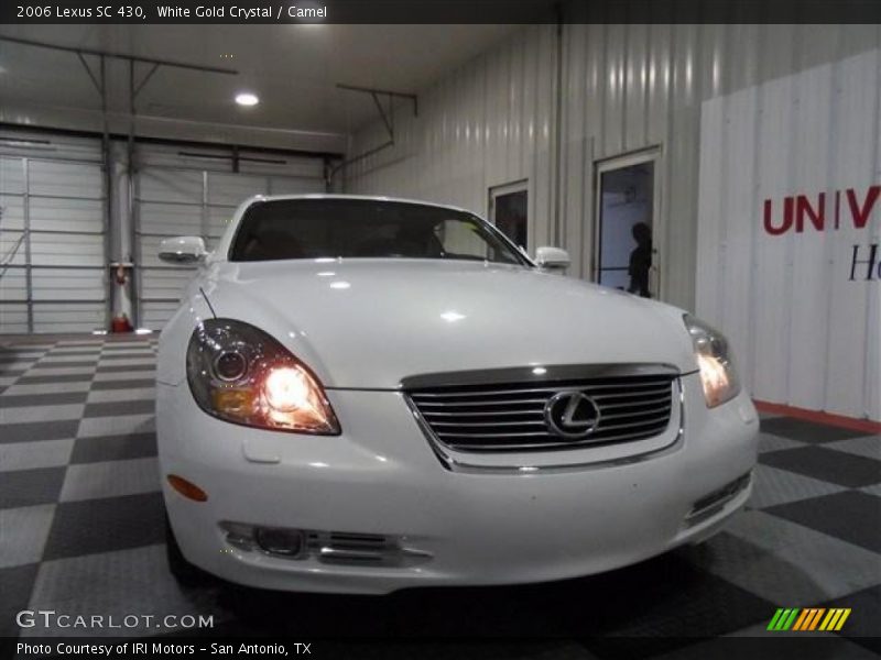 White Gold Crystal / Camel 2006 Lexus SC 430