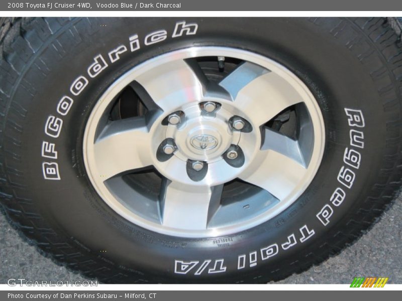 Voodoo Blue / Dark Charcoal 2008 Toyota FJ Cruiser 4WD