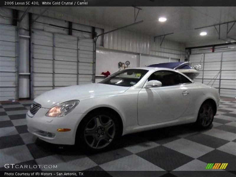 White Gold Crystal / Camel 2006 Lexus SC 430