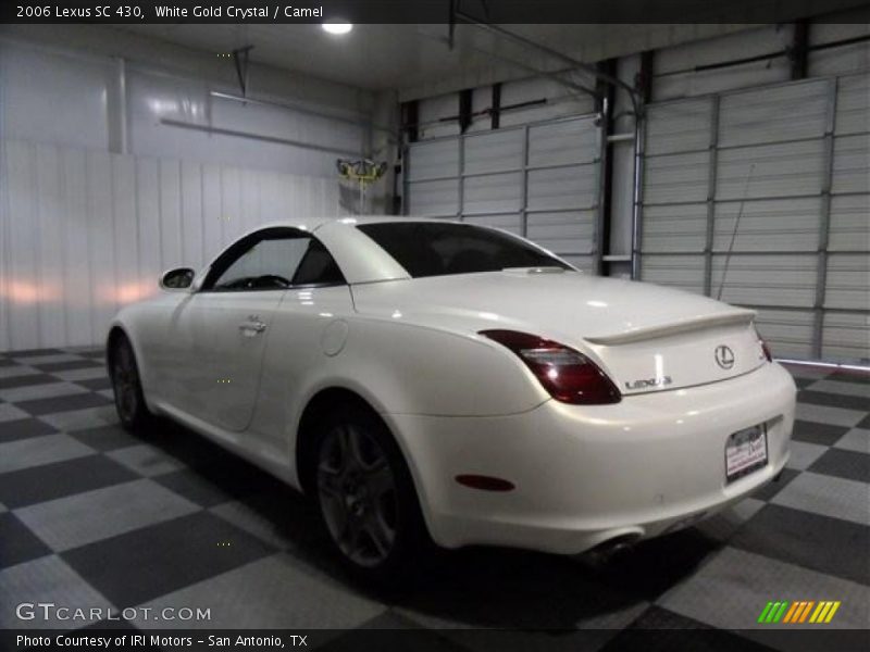 White Gold Crystal / Camel 2006 Lexus SC 430