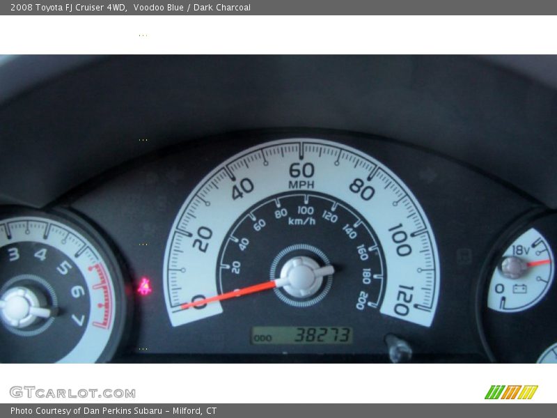 Voodoo Blue / Dark Charcoal 2008 Toyota FJ Cruiser 4WD