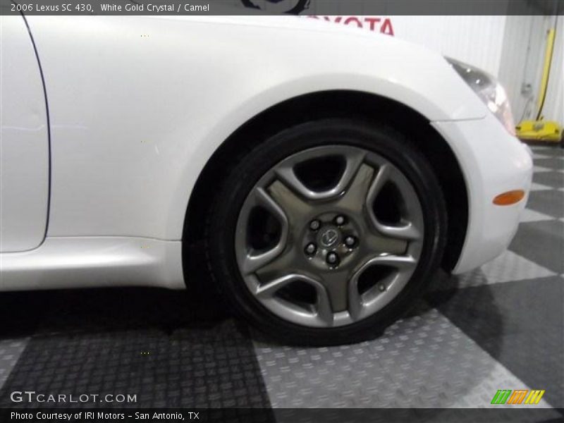 White Gold Crystal / Camel 2006 Lexus SC 430