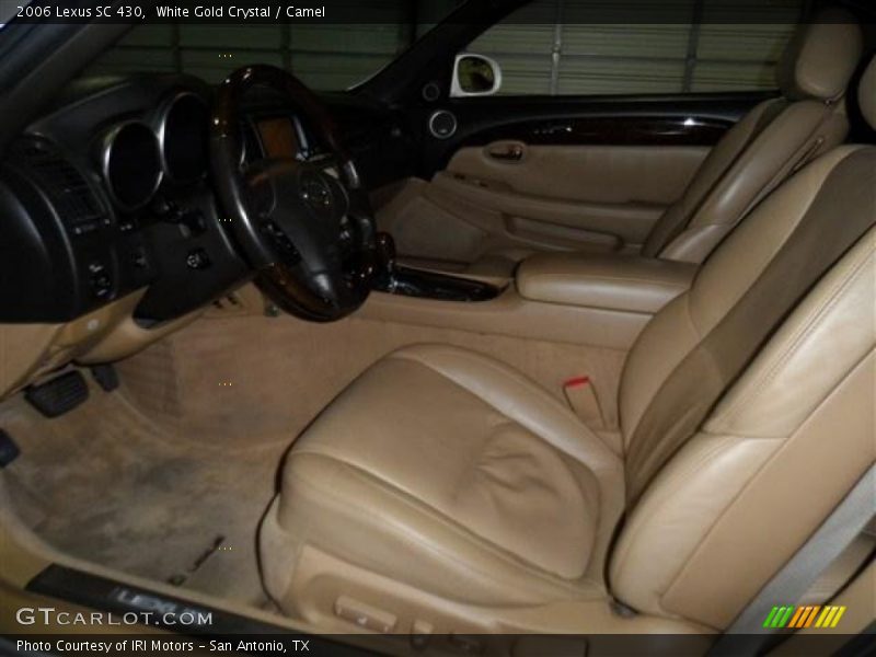 White Gold Crystal / Camel 2006 Lexus SC 430