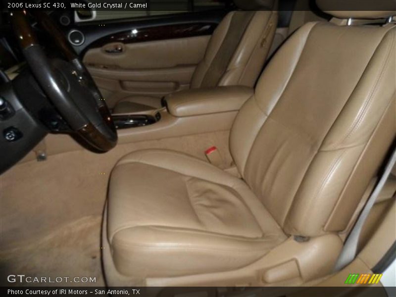White Gold Crystal / Camel 2006 Lexus SC 430