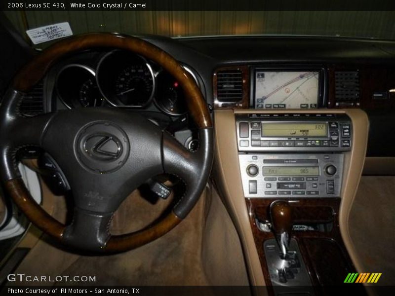 White Gold Crystal / Camel 2006 Lexus SC 430