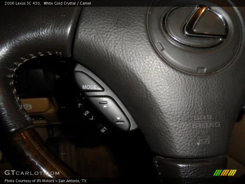 White Gold Crystal / Camel 2006 Lexus SC 430
