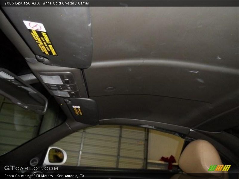 White Gold Crystal / Camel 2006 Lexus SC 430