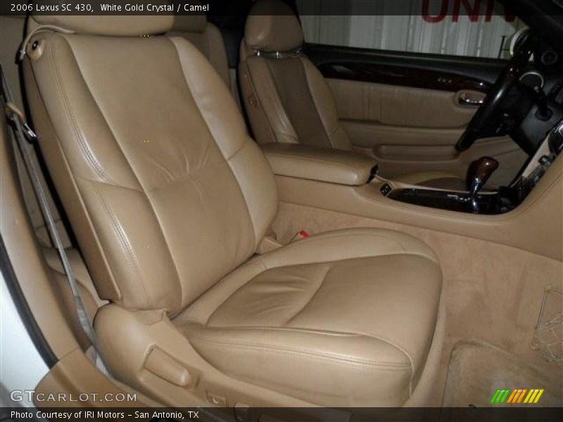 White Gold Crystal / Camel 2006 Lexus SC 430
