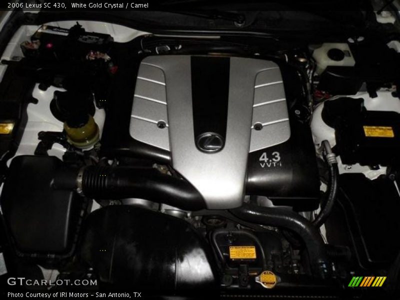 White Gold Crystal / Camel 2006 Lexus SC 430