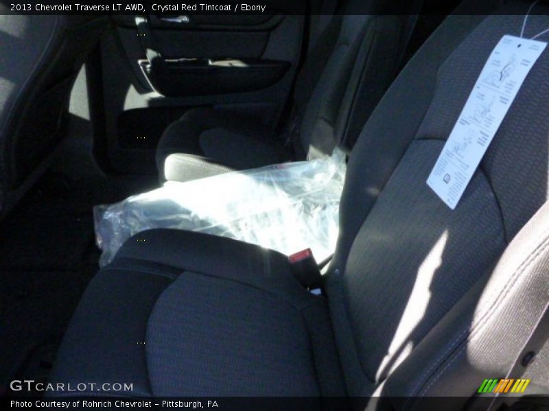 Crystal Red Tintcoat / Ebony 2013 Chevrolet Traverse LT AWD