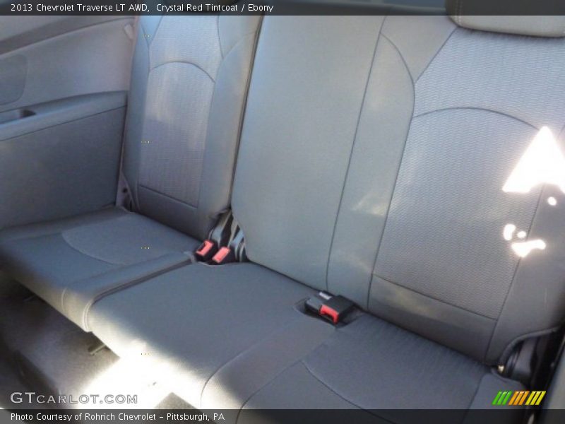 Crystal Red Tintcoat / Ebony 2013 Chevrolet Traverse LT AWD