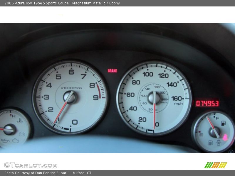  2006 RSX Type S Sports Coupe Type S Sports Coupe Gauges