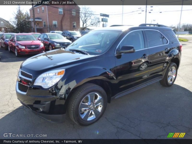 Black / Jet Black 2013 Chevrolet Equinox LT AWD