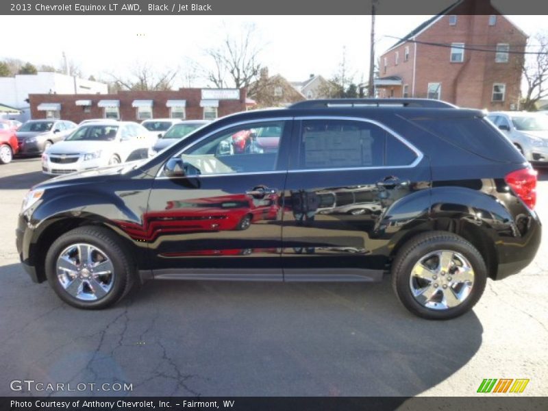 Black / Jet Black 2013 Chevrolet Equinox LT AWD