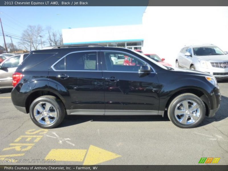 Black / Jet Black 2013 Chevrolet Equinox LT AWD