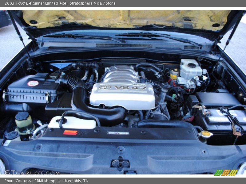 Stratosphere Mica / Stone 2003 Toyota 4Runner Limited 4x4