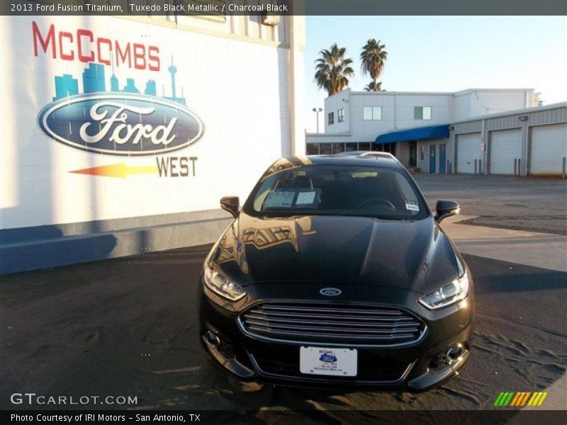 Tuxedo Black Metallic / Charcoal Black 2013 Ford Fusion Titanium