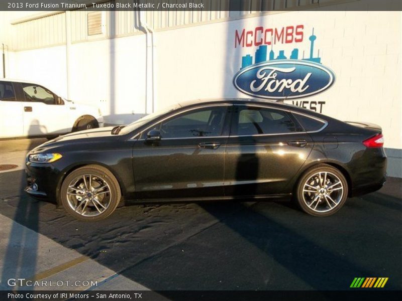Tuxedo Black Metallic / Charcoal Black 2013 Ford Fusion Titanium