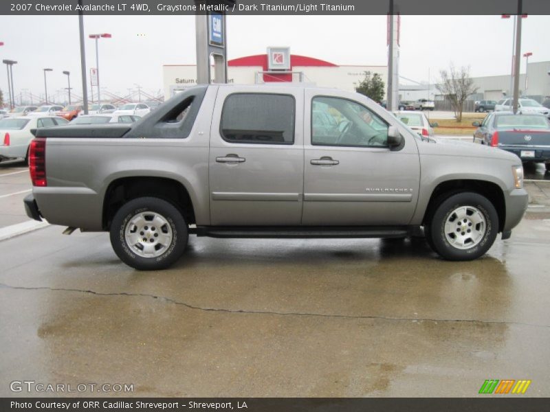 Graystone Metallic / Dark Titanium/Light Titanium 2007 Chevrolet Avalanche LT 4WD