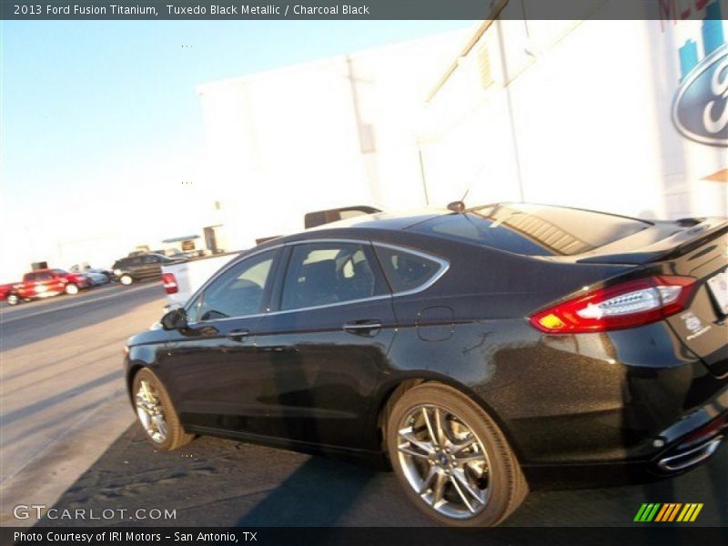 Tuxedo Black Metallic / Charcoal Black 2013 Ford Fusion Titanium