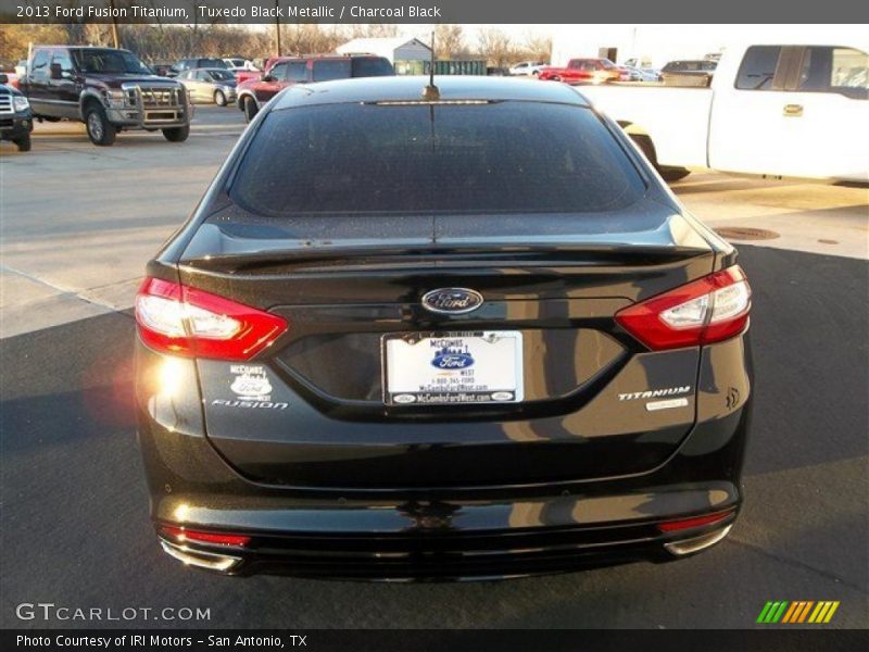 Tuxedo Black Metallic / Charcoal Black 2013 Ford Fusion Titanium