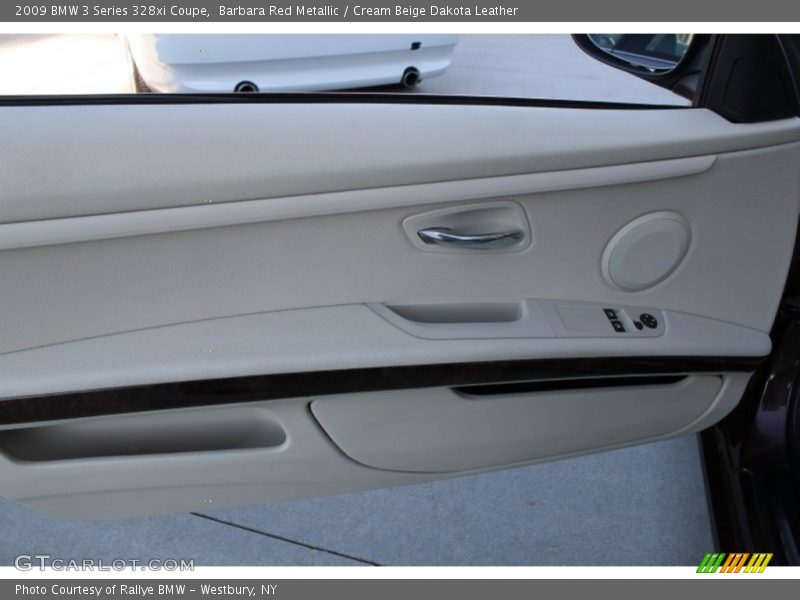 Barbara Red Metallic / Cream Beige Dakota Leather 2009 BMW 3 Series 328xi Coupe