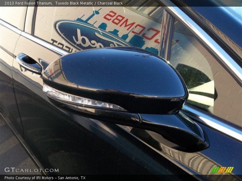 Tuxedo Black Metallic / Charcoal Black 2013 Ford Fusion Titanium