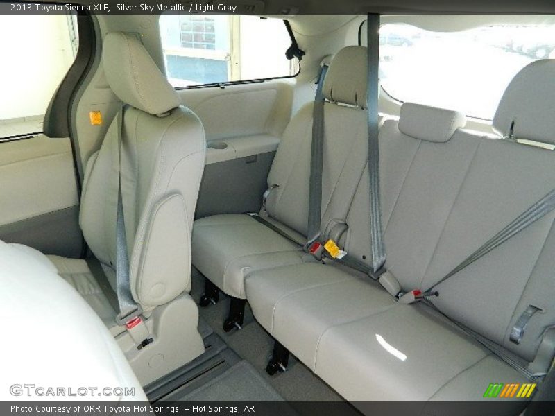 Silver Sky Metallic / Light Gray 2013 Toyota Sienna XLE
