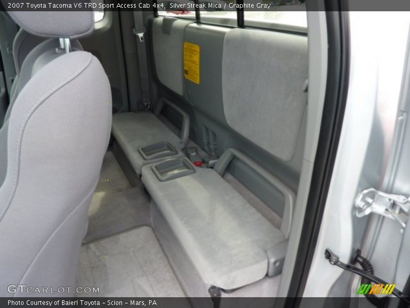 Silver Streak Mica / Graphite Gray 2007 Toyota Tacoma V6 TRD Sport Access Cab 4x4