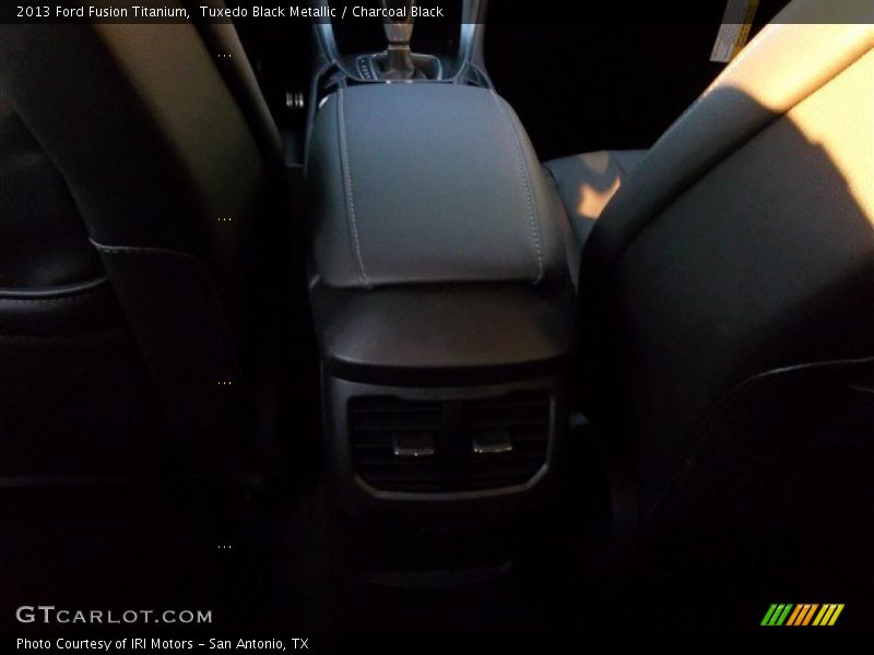 Tuxedo Black Metallic / Charcoal Black 2013 Ford Fusion Titanium
