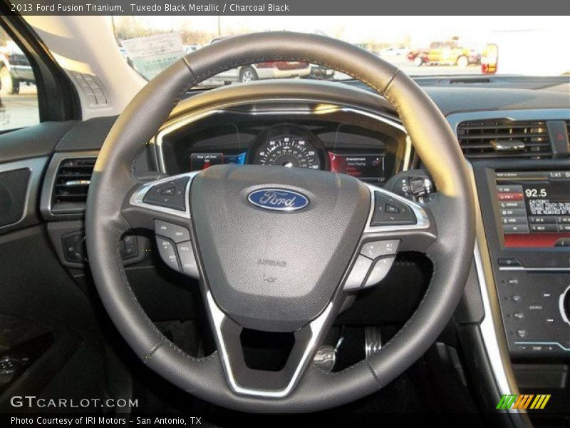 Tuxedo Black Metallic / Charcoal Black 2013 Ford Fusion Titanium