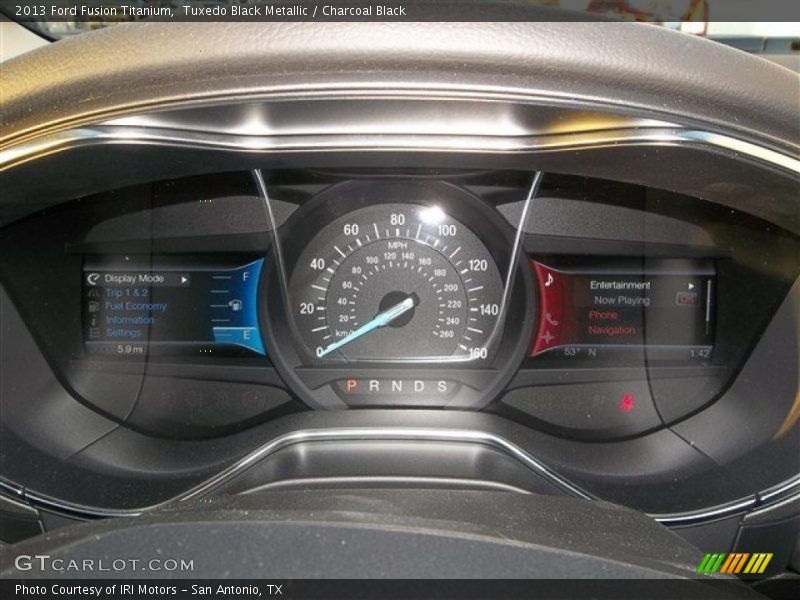 Tuxedo Black Metallic / Charcoal Black 2013 Ford Fusion Titanium