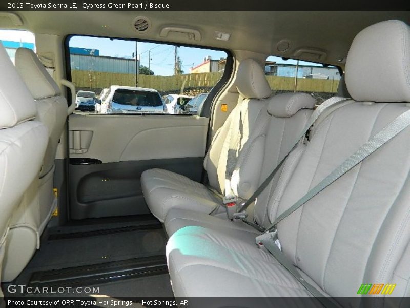 Cypress Green Pearl / Bisque 2013 Toyota Sienna LE