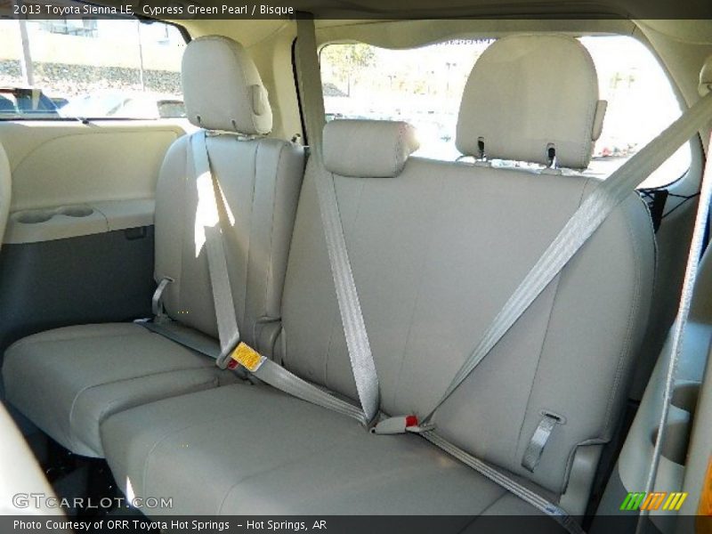 Cypress Green Pearl / Bisque 2013 Toyota Sienna LE