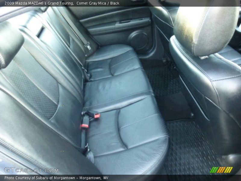 Comet Gray Mica / Black 2009 Mazda MAZDA6 s Grand Touring