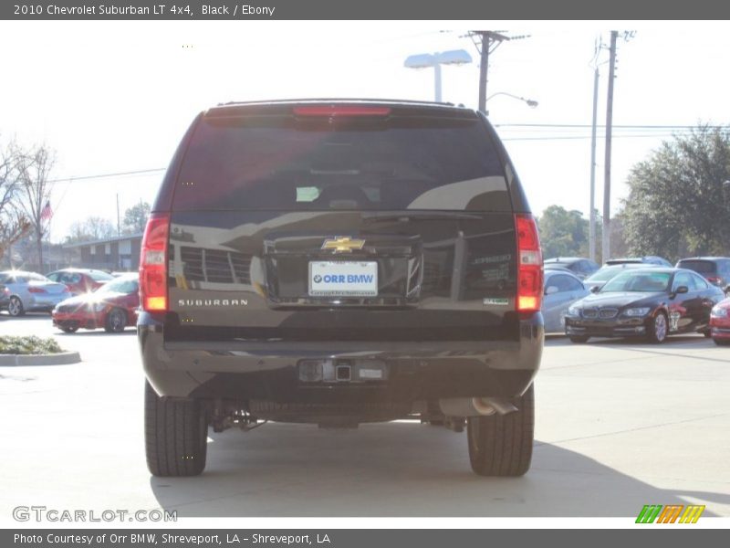 Black / Ebony 2010 Chevrolet Suburban LT 4x4