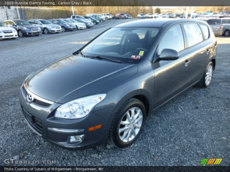 Carbon Gray / Black 2009 Hyundai Elantra Touring