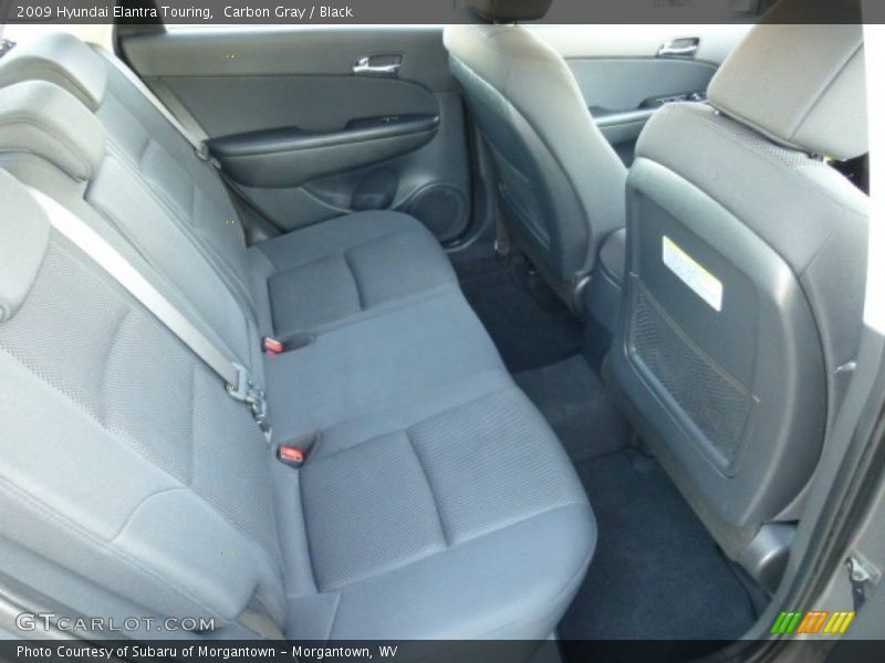 Carbon Gray / Black 2009 Hyundai Elantra Touring