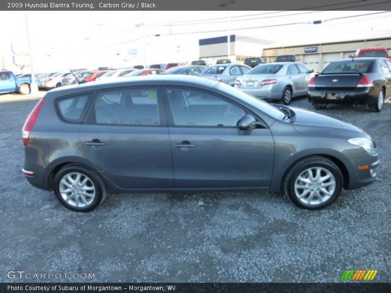 Carbon Gray / Black 2009 Hyundai Elantra Touring