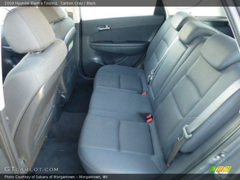 Carbon Gray / Black 2009 Hyundai Elantra Touring