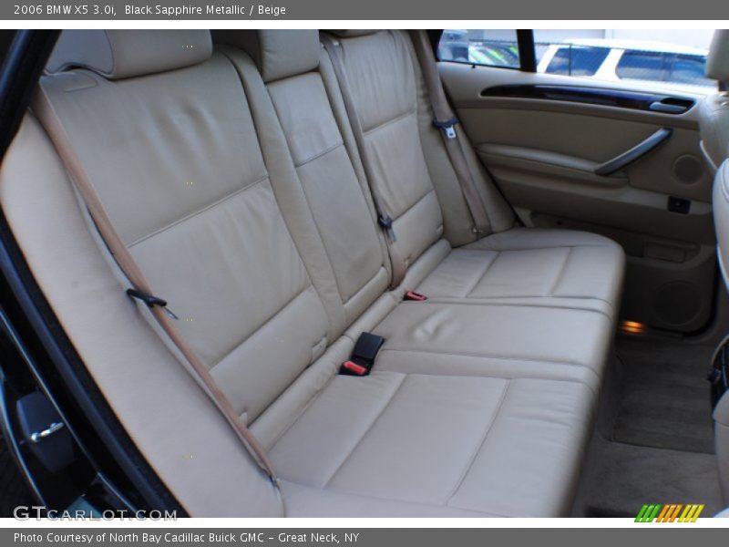 Black Sapphire Metallic / Beige 2006 BMW X5 3.0i