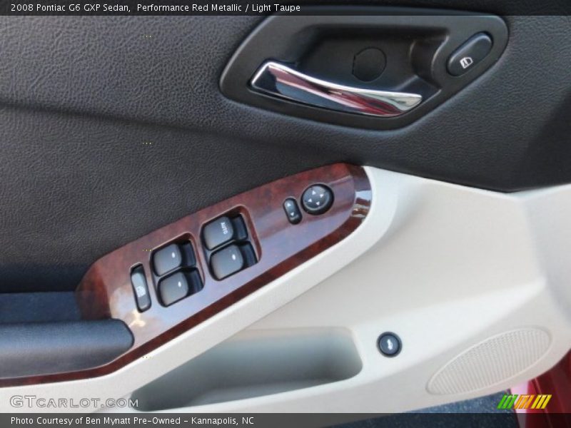 Performance Red Metallic / Light Taupe 2008 Pontiac G6 GXP Sedan