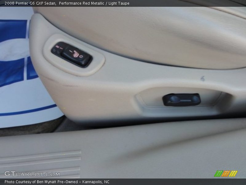 Performance Red Metallic / Light Taupe 2008 Pontiac G6 GXP Sedan