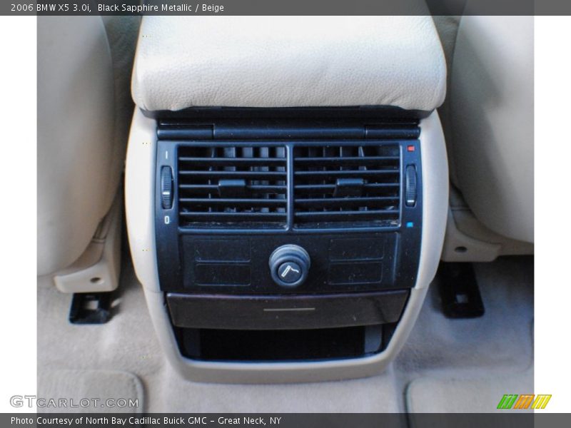 Black Sapphire Metallic / Beige 2006 BMW X5 3.0i