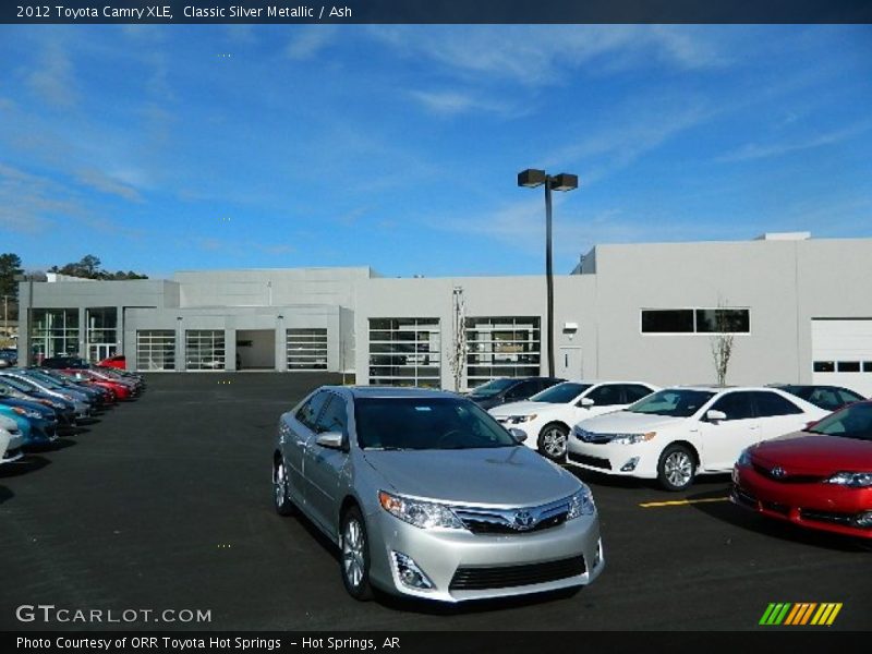 Classic Silver Metallic / Ash 2012 Toyota Camry XLE