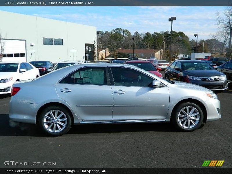 Classic Silver Metallic / Ash 2012 Toyota Camry XLE