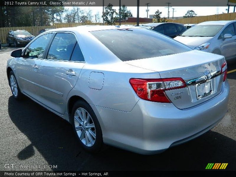 Classic Silver Metallic / Ash 2012 Toyota Camry XLE