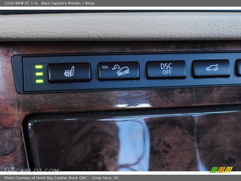 Black Sapphire Metallic / Beige 2006 BMW X5 3.0i